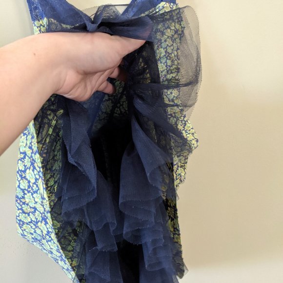 Free People Dazzling Ditzy Floral Tulle Mini Dress - Picture 5 of 8